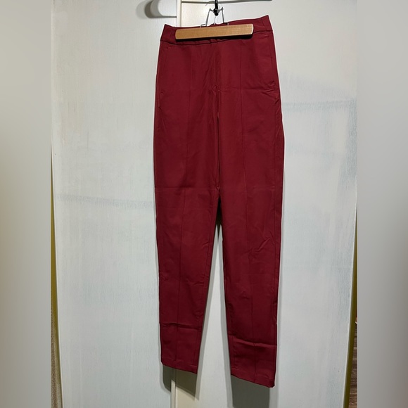 NWOT - Lululemon Lab Nai Trouser Pants Zesty Auburn Red - 4 - Picture 4 of 6
